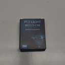 Yesbular 2-Pack dog collar lights for nighttime clip on, 3 modes dog leash light, 100% waterproof dog light clip. Durable Silicone Band dog lights for night walking(Red).