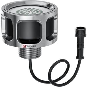 Drain Plug Light, Super Bright 36 LEDs Underwater Boat Light, Replaces Standard 1/2" NPT Drain Plug and Adds Lighting for Cruising, Fishing & Fun (Green)