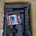 BulletProof Hitches - 2.0" Adjustable Heavy Duty Trailer Hitch (22,000 lb. Rating) - 10" Drop/Rise Trailer Hitch with 2" & 2-5/16" Dual Ball - Powder Coat, Solid Steel, Corrosion-Resistant