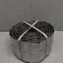 Land Guard Corrugated Garden Edging Border,6" x 50' Landscape Paver Edging, Tall Landscape Edging, Fence for Garden, Flower Bed, Lawn and Landscape Edging (Silver)