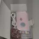 Professional Nail Drill Electric File 45000RPM, Portable Rechargeable Electric Nail File with 11 Drill Bits & 50 Sanding Bands, Low Noise Nail Drill Kit for Acrylic Gel Nails, Salon & Home Use, Pink