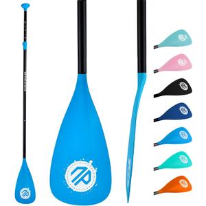 niphean Sup Paddle, Adjustable Paddle Board Paddles, Lightweight Kayak Paddle, Detachable Stand Up Paddle Board Accessories Oars with Aluminum Alloy Shaft and Fiberglass Blade, 3 Piece