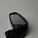 A-Premium Left Driver Side Power Door Mirror - Compatible with Honda Fit 2015-2020 - Non-Heated Manual Folding Black Smooth Outside Rear View Mirror