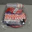 250th Anniversary Party Supplies Patriotic Party Decorations Set 4th of July Banner Disposable Red White and Blue Plates and Napkins 1776-2026 Paper Cups American Flag Tablecloth for Memorial Day