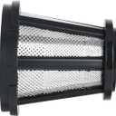 Jocuu Accessory No. 7 Juicer Strainer, Filter, Replacement Part for Slow Masticating Juicer ZM1503, Easy to Assemble, Disassemble & Clean, 100% BPA Free, Food Grade Material, Black