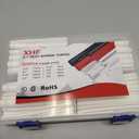 Heat Shrink Tubing Kit, Shrink Ratio 3:1 1/4" 5/16" 3/8" Heat Shrink Tube, White Wire Shrink Wrap Tubing Protector Saver Cover for Phone Cable Waterproof Electrical Shrink Tubing with Adhesive Lined