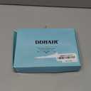 DDHAIR Men's Short Brown Wig Layered Natural Fluffy Synthetic Wigs for Halloween Cosplay Male Man Hair(Dark Brown,6 Inch)