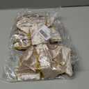 12 Pcs Curly Christmas Tree Picks Velvet Curl Decoration Spiral Curly Tree Topper Ornaments DIY Crafts for Wreath Fireplaces Vase Filler Holiday Ornament, 12 Inch(Milky White, Khaki, Brown)