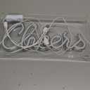 Cheers Neon Sign Light LED Sign for Bar Decorations Warm White Cheers Light up Sign for Table, USB Bar Cart Neon Sign Accessories and Decor for College Apartment Dorm Home Party Indoor