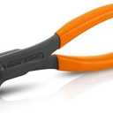 Bates- Nail Puller, 7 Inch, Orange, Nail Remover Tool, Cutting Pliers, Carpenter Tools, Staple Puller, End Cutting Pliers