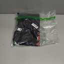 Merry Christmas Buffalo Plaid Santa Hat Pajama T-Shirt Black 3XL