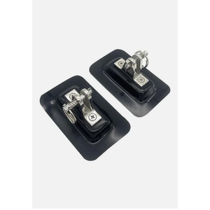 316 Stainless Steel Bimini Top Deck Hinge BiminiTop Fitting 4 Pair Black