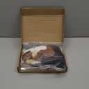 Geelin 24 Pcs Christmas Wooden Horse Craft Western Ornament Unfinished Wooden Cutouts Horse Painting Kit Unicorn Ornament DIY Cowboy Craft Paint Your Own Art for Christmas Party Favors(Classic)