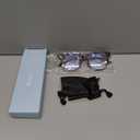 Miyya Blue Light Glasses for Women & Men Oversized UV & Blue Light Blocker Chunky Frames, Stylish Eyewear Accessories