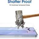 2 x amFilm Auto-Alignment OneTouch for Samsung Galaxy S25 Edge 6.7" Screen Protector + Camera Lens Protector, Tempered Glass, 30 Seconds Installation, Bubble Free, Case Friendly, Anti-Scratch [2+2 Pack]