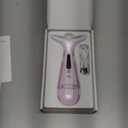 Facial and Neck Massager for Face, Neck - Skin Lifting & Firming - Wrinkle & Dark Circle Reducer - at Home Skin Care Face Sculpting Tool and Neck Massager-Pastel Purple