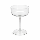 12PCS Plastic Martini Glasses - 10 Oz Disposable Coupe Glasses with Stem - Heavy Duty Margarita Cups for Bars, Cocktails, Whiskey, Parties & Wedding (Clear)
