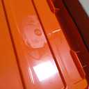 IRIS USA 3-Pack 27 Gallon Storage Bins with Lids |Made in USA| Heavy Duty Plastic Tote Containers for Truckbed Tool Box Organization, Large - Orange