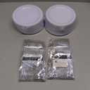 WELLIFE 240PCS Silver Plastic Dessert Plates - Includes 120PCS Silver Forks, 120PCS 6.3 Inch Salad & Appetizer Plates - Perfect for Weddings & Parties