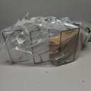 3-Tier Melamine Serving Tray Set, 11.5" x 5.6" Platters for Serving Food, White Reusable Trays with Black Metal Display Stand for Cupcakes, Sevring Food, Dessert, Fruit, Cookie, Black