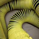 15 FT RV Sewer Hose Kit Heavy-Duty Sun-Resistant Leak-Proof with 90 Degree Clear View Sewer Adapter Storage Cap