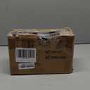 4x4 Post Base 2PCS, Inner Size 3.5x3.5 Inch Fence Post Anchor, Rust-Proof Heavy Duty Metal Black Powder-Coated Railing Post Brackets, for Support Deck, Pergola, Includes Screws