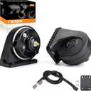 FARBIN Car Horns Compatible with Honda (before 17 year) 12V Waterproof Auto Horns Loud with 1 to 2 Horn Plug (Honda horn with 1 to 2 Converter Wiring)