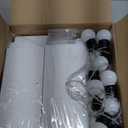 Marquee Numbers Large 15th-Birthday Decorations: 3ft Light Up Number 15 Birthday Decoration for Boy Girl Fifteen Year Old Party Backdrop Anniversary Cardboard Big Mosaic Number 15 (White)