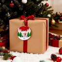 4 x 2025 New Home Ornament, First Christmas New House Ornament, Housewarming Gifts New Home, Acrylic Hanging Christmas Ornament First House Gift for Women Housewarming Xmas Tree Holiday Decoration