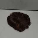 REECHO Hair Topper, Short Wiglet Hair Topper for Women with Thinning Large Coverage Synthetic Top Crown Hairpiece for Women - Dark Chocolate Brown