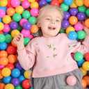 TRENDBOX Ball Pit Balls Plastic Balls for Ball Pit Pool Playpen Babies Kids Children Birthday Parties