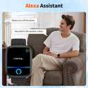 2026 Upgraded Smart Watch Alexa Built-in1.83" HD TouchscreenBT5.3 Call, 100+ Sports Modes & IP68 Waterproof Fitness Tracker 24/7 Heart & Sleep Monitor for Android iOS Men Women