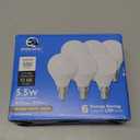 Energetic A15 LED Light Bulb, E12 Base Candelabra Base Chandelier Light Bulb, 5.5W(60w Equivalent),550 Lumen, 3000K Warm White, Non-Dimmable Ceiling Fan Light Bulbs, 6 Pack", since Unit in hand is 60W