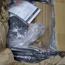 Black Chandelier, 6-Light Farmhouse Chandelier for Dining Room Lighting Fixtures Hanging, Dining Light Fixtures Industrial Modern Chandelier for Bedroom, Foyer, Hall, Kitchen, Living Room and Entryway