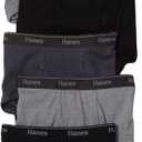 Hanes Ultimate Men's 6-Pack Classics Full-Cut Brief, Assorted, Large