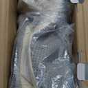 Baby Play Gym Activity Mat, 5 Developmental Zones Wooden Tummy Time Mat with 7 Detachable Sensory Toys for Motor Skills & Sensory Development, Baby Essentials Shower Gift, Easy to Install (37.6*37.6 Inch, Blue)