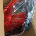 Tail Light Assembly Compatible With 2016-2021 Honda Civic Sedan - Bulb Included (Right Passenger Side), Replace 33500-TBA-A01 HO2805110