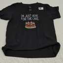 Gildan I'm Just Here For The Cake Funny Here For The Cake T-Shirt Kids 4