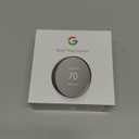 Google Nest Thermostat - Smart Thermostat for Home - Programmable Wifi Thermostat - Charcoal