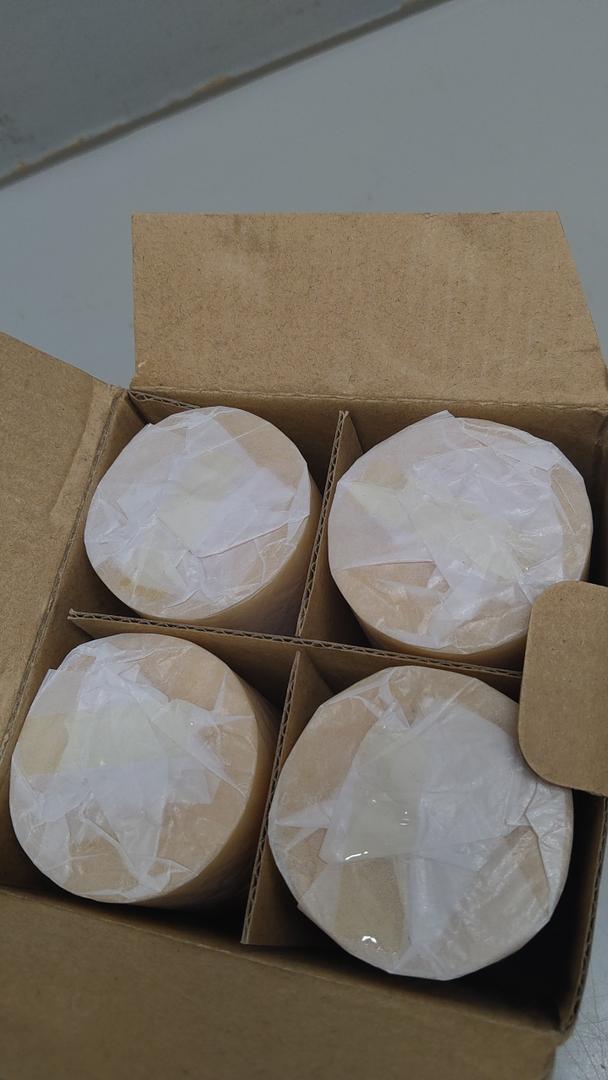 Natural Beeswax Candles 4 Packs, 100% Pure Beeswax Pillar Candles with 140 Hours Long Burning Time, Organic Bee Wax Candle for Home, Paryer, Parties Smokeless & Dripless, 2x4 inch