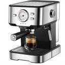 Gevi Espresso Coffee Machine,Espresso Machine with Steamer, Compact Semi Espresso Maker with Milk Frother for Home, Stainless Steel Cappuccino Machine for Cappuccino, Latte, 1100W