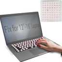 Generic Laptop Keyboard Cover for Long Nails with Raised Keys, Compatible with HP/DELL/Mac/Lenovo/Acer/Asus/Samsung12-18" Notebook Computer (Cat Eye)