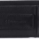 Alpine Swiss Harper Mens RFID Slim Money Clip Front Pocket Wallet Minimalist Leather ID Card Holder (Black)