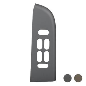 Master Power Door Window Switch Bezel,Front Driver Side Compatible with 2003-2006 Ford Expedition Interior Accessories Without Memory Seats (Grey)