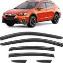 Rain Guards for Subaru Crosstrek 2018-2023/Impreza Hatchback 2017-2023