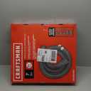 CRAFTSMAN CMXZVBE38763 2-1/2 in. x 7 ft. POS-I-LOCK Wet Dry Vac Hose Attachment Kit, Industrial-Grade Shop Vacuum Replacement Hose, Fits Most Wet/Dry Vacuums with a 2-1/2 in. Diameter
