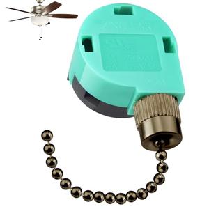Ceiling Fan Switch ZE-268S6 3 Speed 4 Wire, Switch Control Replacement for Ceiling Fans, Hampton Bay Fans, Hunter Fans, and Standing Fans, Wall Lamps (Bronze)