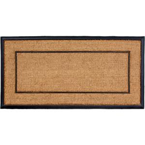 Calloway Mills AZ101632448NP Maxen Doormat, 24" x 48", Natural/Black