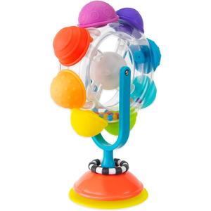 Sassy Rainbow Wheel High Tray Toy, Age 6+ Months (Multi)