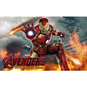 Iron Hero Man 7x5ft Happy Birthday Backdrop Cartoon Iron Hero Backdrop  Balloon Cartoon Background Hero Party Decoration Banner